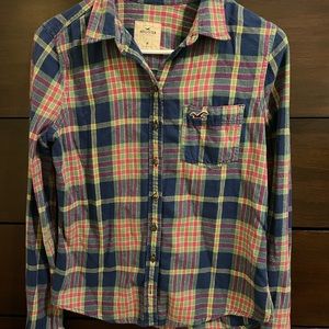 Hollister flannel shirt..